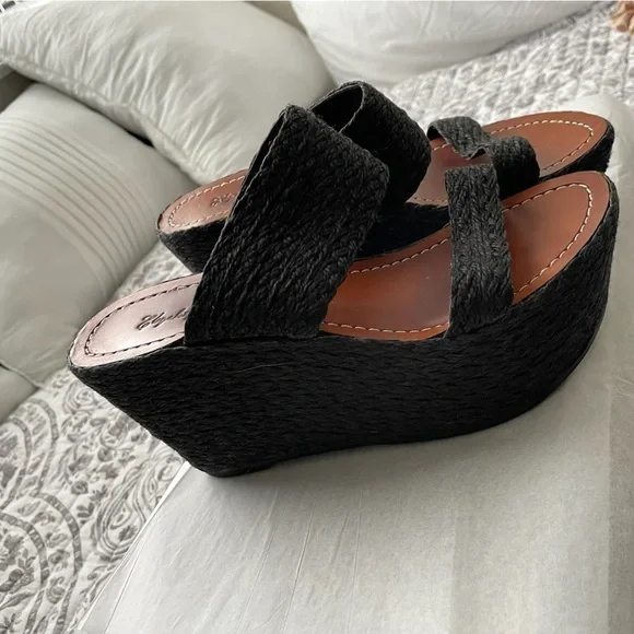 Elizabeth and James wedges, size 6 - Picture 2 of 2